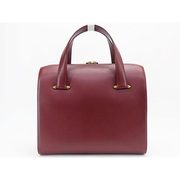 カルティエ マストライン ボストンバッグ Cartier（カルティエ） 美品 マストライン 2WAY ハンドバッグ