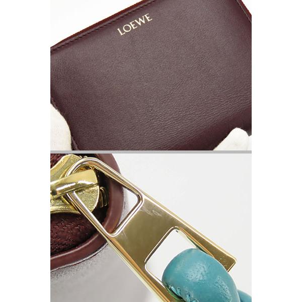 LOEWE 外超美品 ロエベ ノット コンパクト ジップアラウンド LOEWE 外超美品 ロエベ ノット コンパクト ジップアラウンド