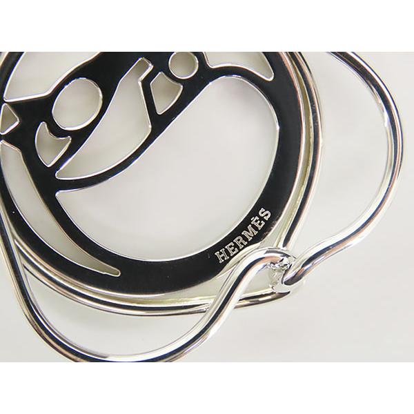 新品仕上げ エルメス  シュバル ホースモチーフ 馬 マネークリップ 財布 シルバー シルバー925 AG925 HERMES（エルメス） 新品仕上げ シュバル ホースモチーフ 馬