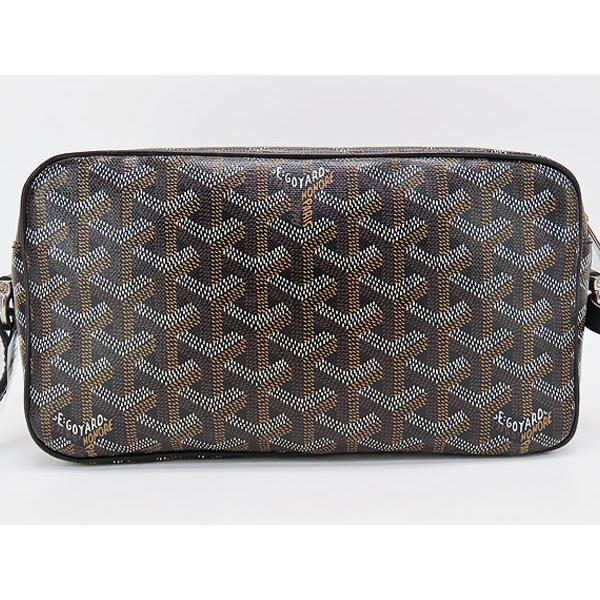 美品 ゴヤール カップヴェール PM バッグ 斜め掛けショルダーバッグ ポシェット ポーチ ブラック MAE020197 GOYARD（ゴヤール） 美品 カップヴェール PM バッグ 斜め掛け