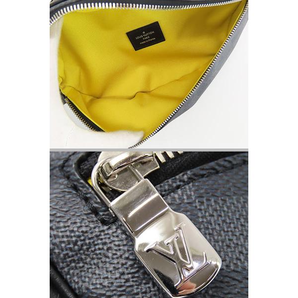 美品 ルイヴィトン ダミエ グラフィット ポシェット オム ウエストバッグ LOUIS VUITTON（ルイ・ヴィトン） ボディバッグ バムバッグ M56610
