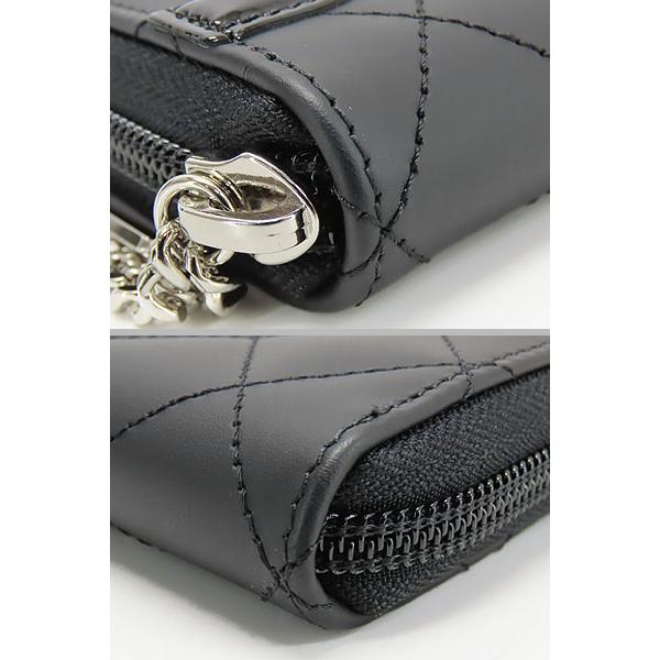 シャネル　カンボンライン/ココマーク/ブラックレザーファスナー長財布 CHANEL（シャネル） 財布 レディース カンボンライン ココマーク