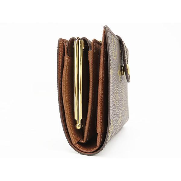 未使用 ルイヴィトン LOUIS VUITTON モノグラム ポルトフォイユ ヴィエノワ 二つ折り がま口財布 コンパクト財布 ダークブラウン PVC レザー M61674 LOUIS VUITTON（ルイ・ヴィトン） 未使用 モノグラム ポルトフォイユ