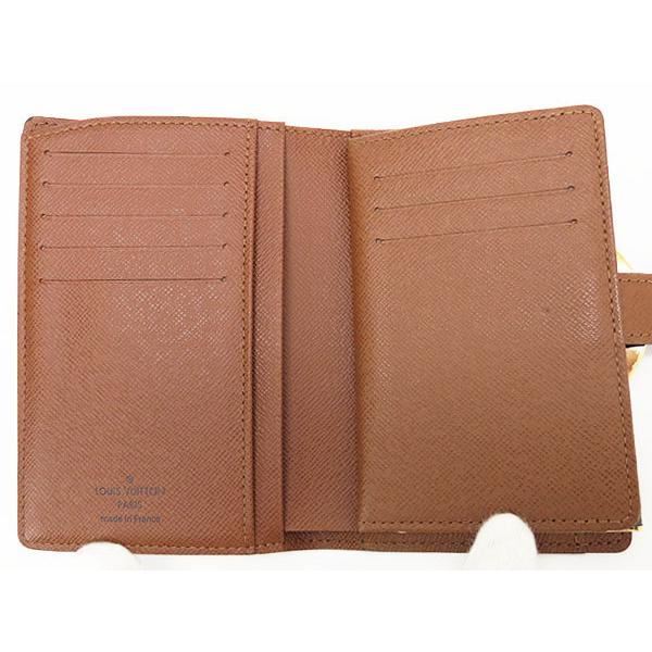 ルイヴィトン Louis Vuitton モノグラム ポルトフォイユ・ヴィエノワ M61674 がま口 2つ折り財布 レディース 送料無料 【中古】 ルイヴィトンポルトフォイユ ヴィエノワ 旧型 がま口タイプ 14145