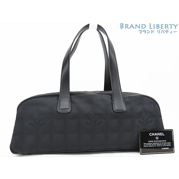 ニュートラベルライン レア美品 シャネル CHANEL ミニボストンバッグ 