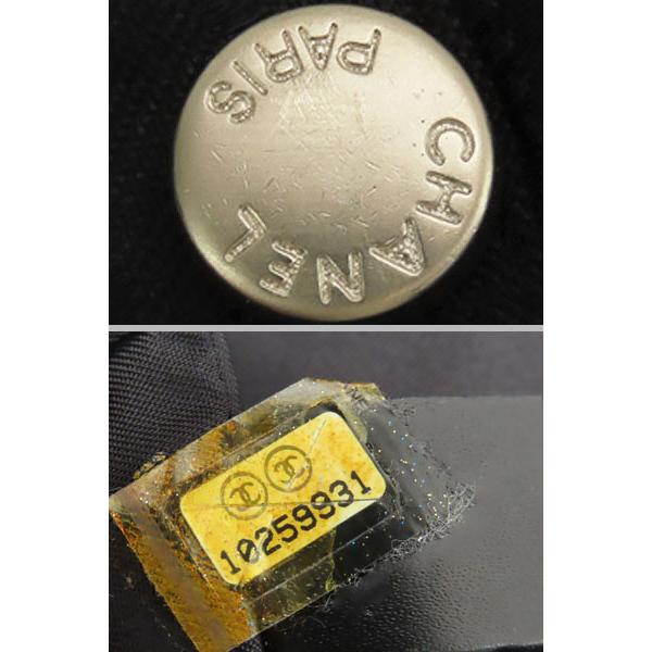 新品同様 シャネル CHANEL ニュートラベルライン トートMM トートバッグ ショルダーバッグ ブラック ナイロン A15991の画像