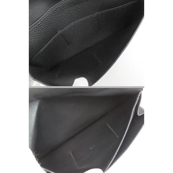 超美品 エルメス  ドゴン デュオ GM 二つ折り長財布 ケース付き ブラック トゴ □N   043070CK 89 HERMES（エルメス） 超美品 ドゴン デュオ GM 二つ折り長財布 コイン