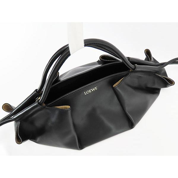 LOEWE（ロエベ） 超美品 パセオバッグ ノット 2WAY ハンドバッグ 斜め