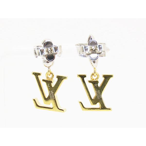 Louis Vuitton アイコニックフラワー ピアス LOUIS VUITTON（ルイ・ヴィトン） 美品 パンダント LV アイコニック