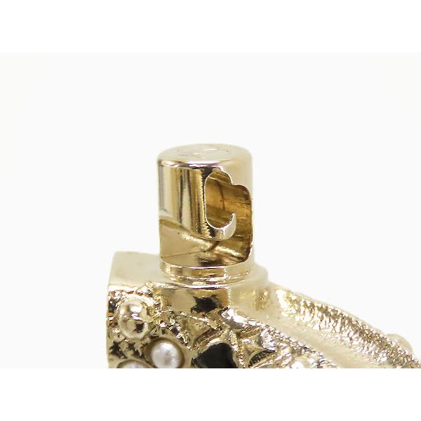 CHANEL（シャネル） 新品同様 ココマーク パール ブローチ シャンパン