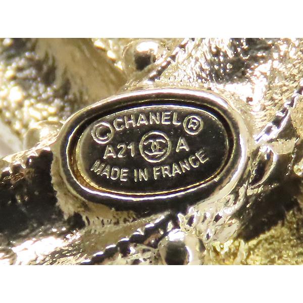 CHANEL（シャネル） 新品同様 ココマーク パール ブローチ シャンパン