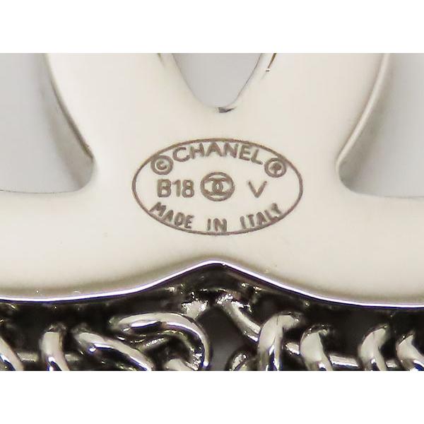 【お値下げ不可】【新品・未使用】CHANEL 大人気 ピアス ストラス　シルバー CHANEL（シャネル） レア未使用 ココマーク ストラス ラインストーン