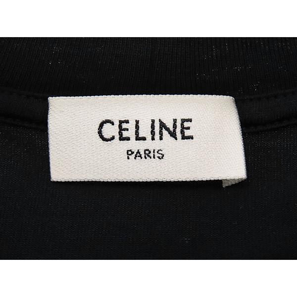 CELINE 未使用 セリーヌ ルーズ Tシャツ コットンジャージー ロゴ  