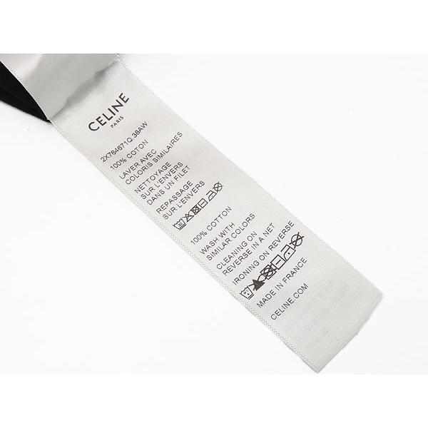 CELINE 未使用 セリーヌ ルーズ Tシャツ コットンジャージー ロゴ  