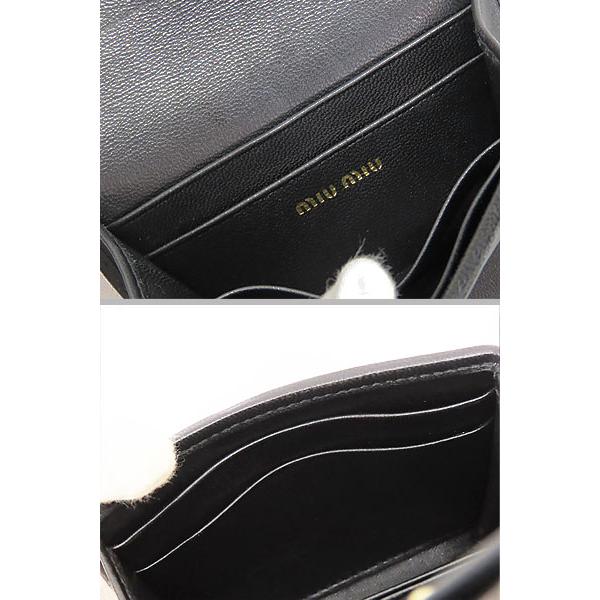 miu miu（ミュウミュウ） 美品 マテラッセ カードケース パスケース