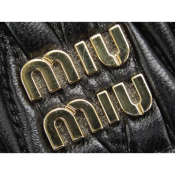 miu miu（ミュウミュウ） 美品 マテラッセ カードケース パスケース