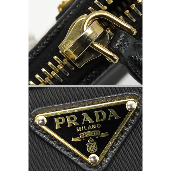 PRADA（プラダ） 超美品 ナイロン トライアングル ジップアラウンド長