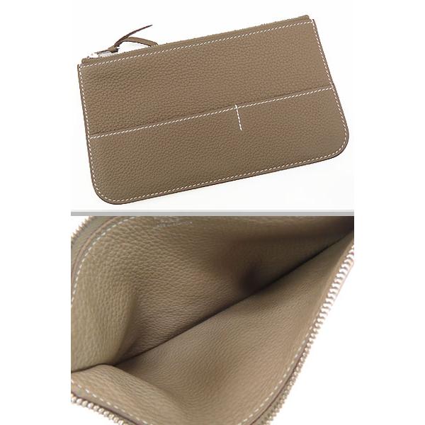 HERMES 美品 エルメス ドゴン デュオ GM 二つ折り長財布 コインケース  