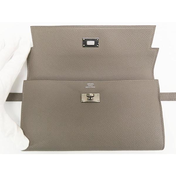 Kelly 超美品 エルメス HERMES ケリーウォレット ロング 二つ折り長  
