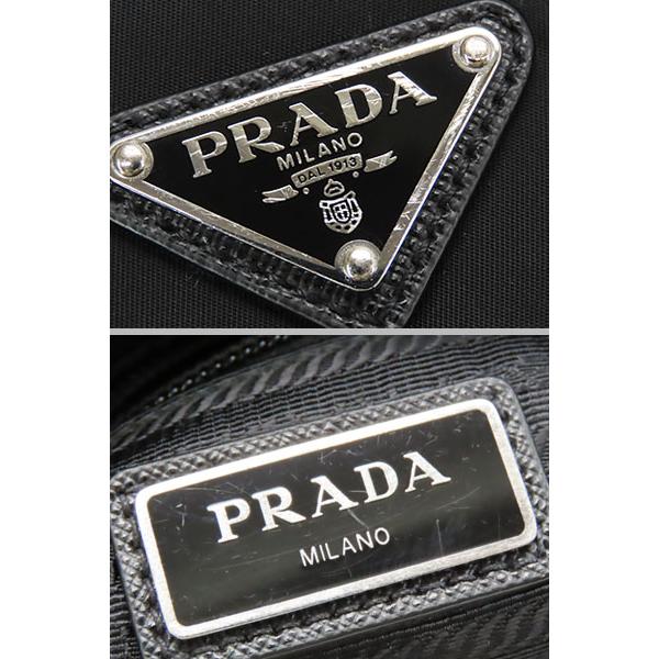 良品 PRADA プラダ プレート メッセンジャー ショルダー バッグ Y2K PRADA（プラダ） 美品 ナイロン ショルダーバッグ メッセンジャー
