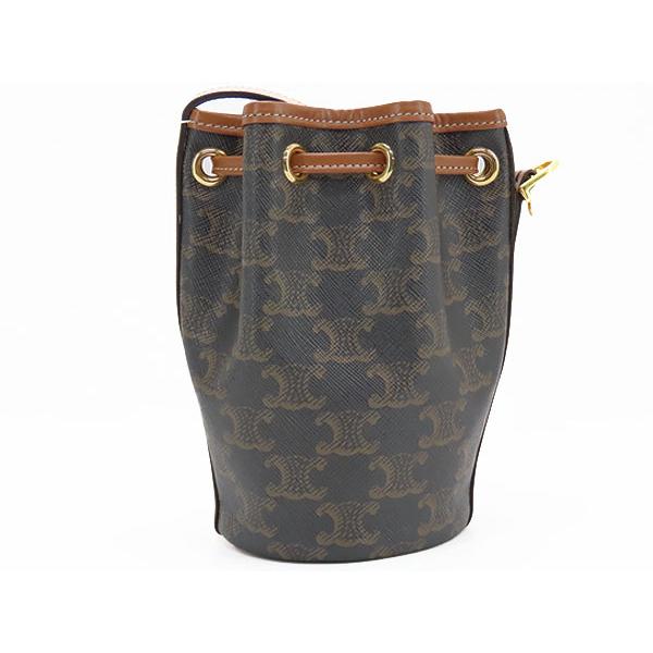 CELINE（セリーヌ） 新品同様 トリオンフ スモール ドローストリング