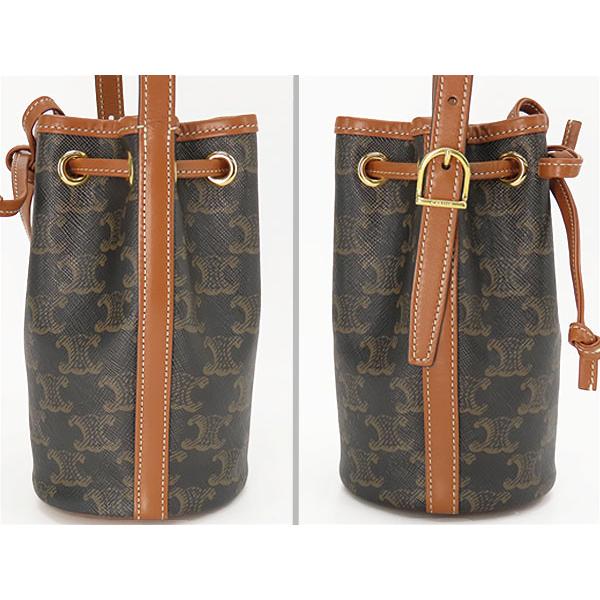 CELINE（セリーヌ） 新品同様 トリオンフ スモール ドローストリング