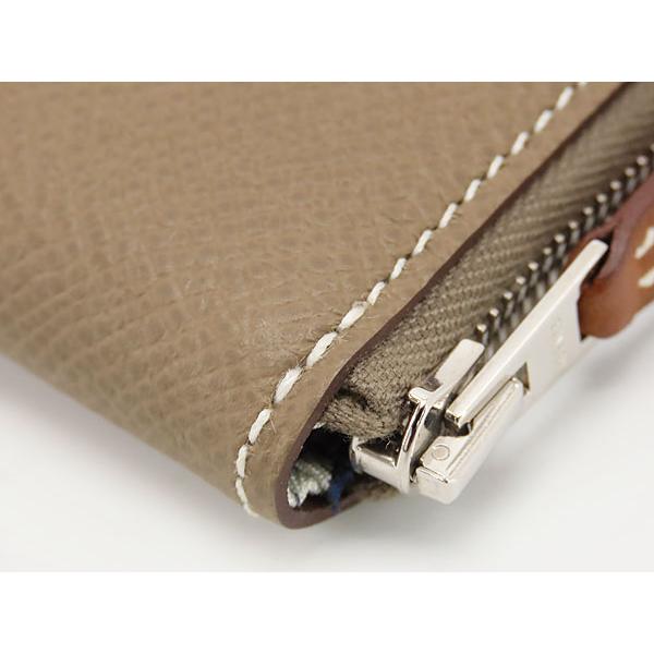 HERMES 新古品 エルメス アザップ コンパクト ミニ シルクイン コイン