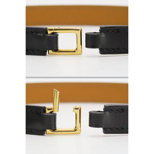 HERMES（エルメス） 未使用 リヴァル ドゥブルトゥール 2連 レザー 