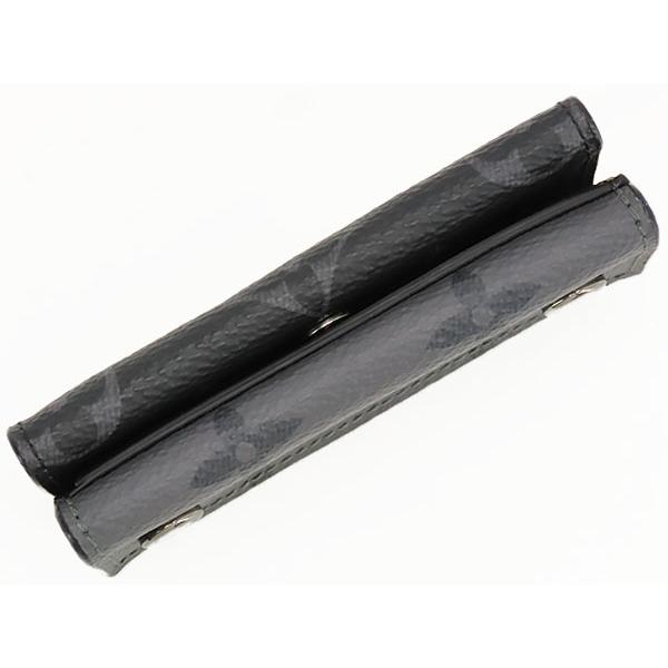 【最高級美品】ルイヴィトン エクリプス ディスカバリーコンパクト 三つ折り 黒 LOUIS VUITTON（ルイ・ヴィトン） 【超美品】ルイヴィトン モノグラム