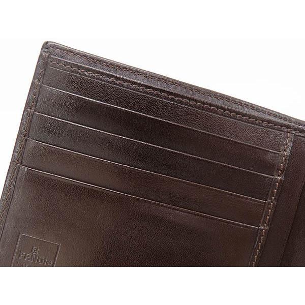 FENDI（フェンディ） 新品同様 ヴィンテージ ズッカ 二つ折り財布