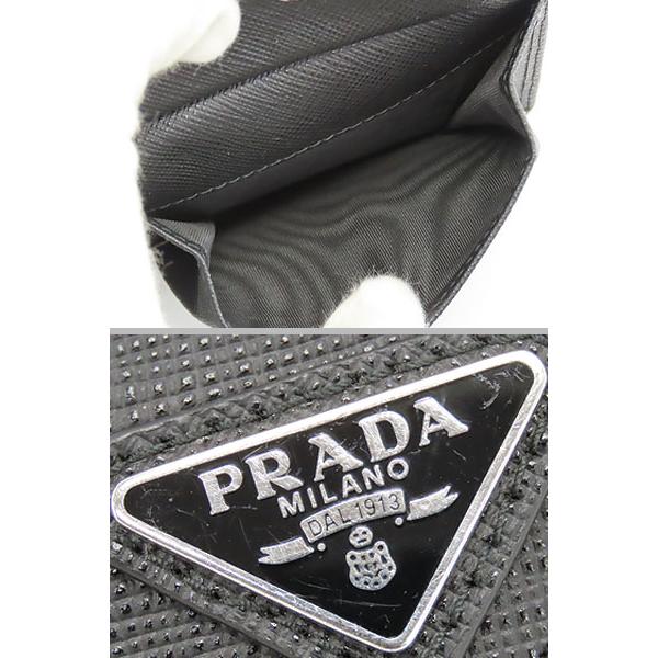 PRADA（プラダ） 美品 コインパース付きサフィアーノレザーウォレット