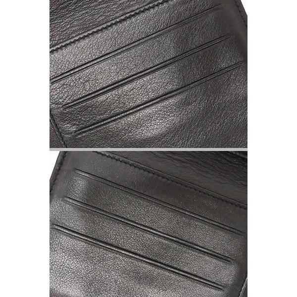 超美品 シャネル CHANEL ヴィンテージ ココマーク キャビアスキン Wホック財布 二つ折り財布 コンパクト財布 ブラック A01427の画像