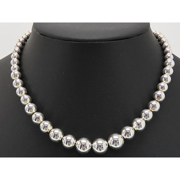 ティファニー ハードウェア パール ネックレス チョーカー ag925 TIFFANY&Co.（ティファニー） 美品 ハードウェア グラジュエイテッド