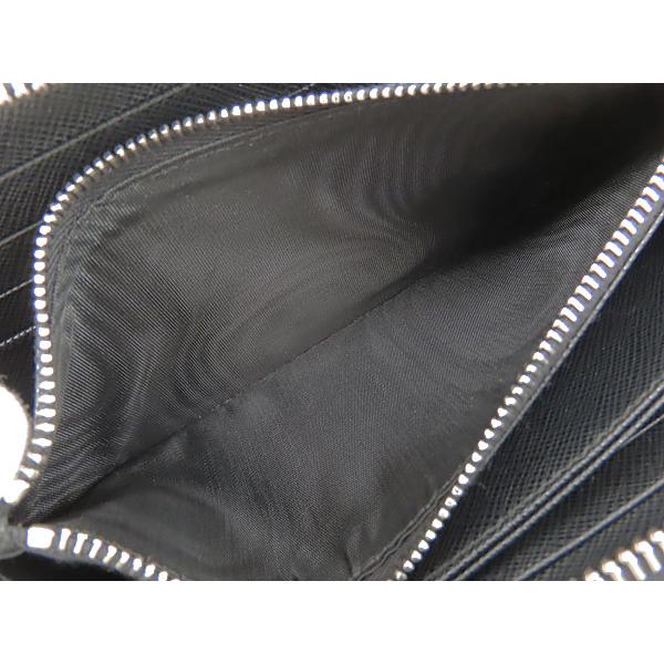PRADA（プラダ） 新品同様 サフィアーノ メタル ジップアラウンド財布