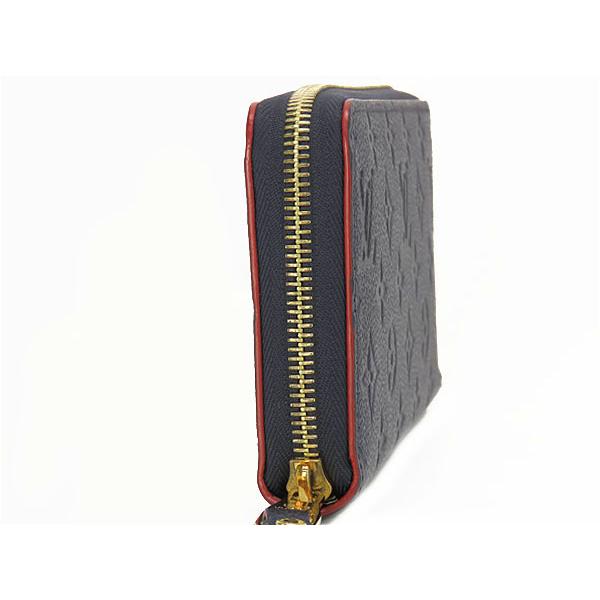 ルイ・ヴィトン LOUIS VUITTON ジッピー ウォレット ラウンド長財布 財布 レザー モノグラム・アンプラント マリーヌルージュ レディース ネイビー系 / レッド系 M62121 【中古】 Amazon.co.jp: (ルイヴィトン) LOUIS VUITTON モノグラム アンプラント