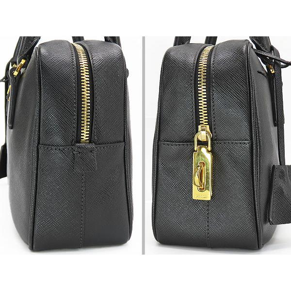 PRADA（プラダ） 美品 サフィアーノ ラックス ミニボストンバッグ