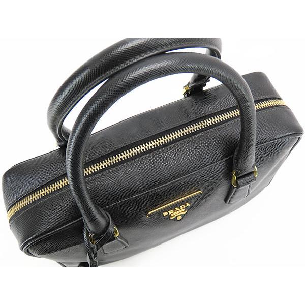 PRADA（プラダ） 美品 サフィアーノ ラックス ミニボストンバッグ