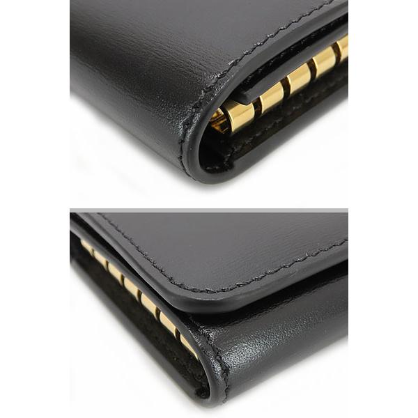 CELINE（セリーヌ） 超美品 トリオンフ シャイニーカーフスキン 6連