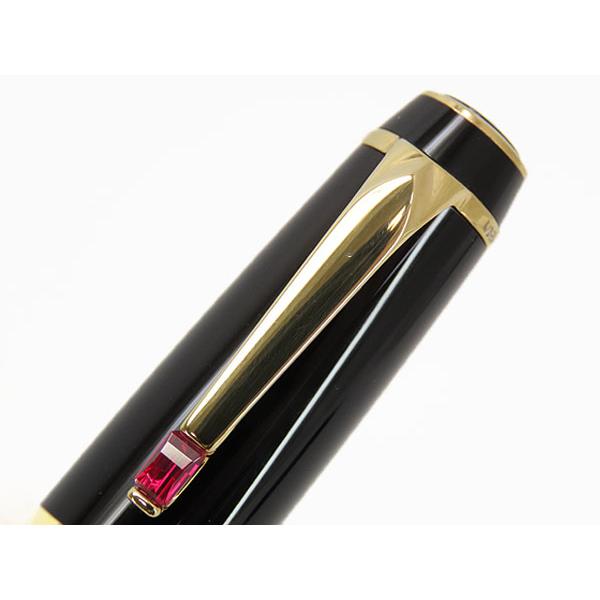 激レア新品同様 モンブラン MONT BLANC ボエム ルージュ ローラー ボールペン ブラック ルージュ ゴールド金具 25300 5096の画像