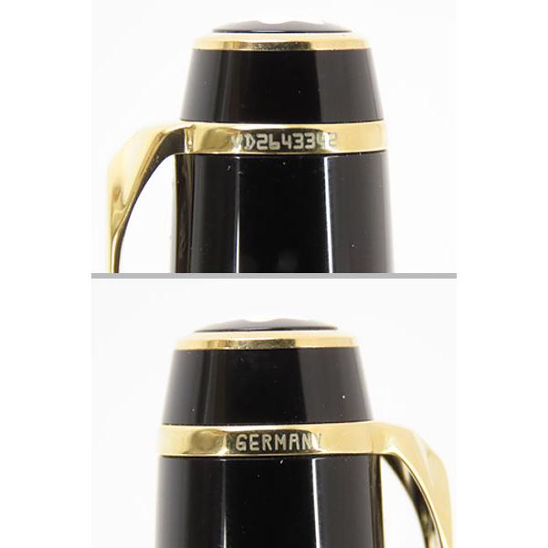 激レア新品同様 モンブラン MONT BLANC ボエム ルージュ ローラー ボールペン ブラック ルージュ ゴールド金具 25300 5096の画像