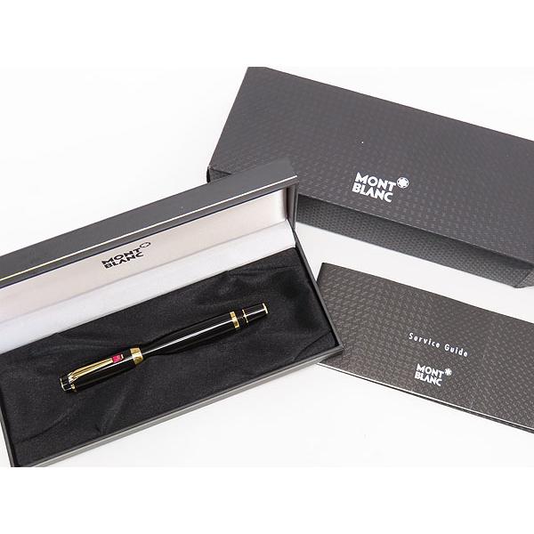 激レア新品同様 モンブラン MONT BLANC ボエム ルージュ ローラー ボールペン ブラック ルージュ ゴールド金具 25300 5096の画像