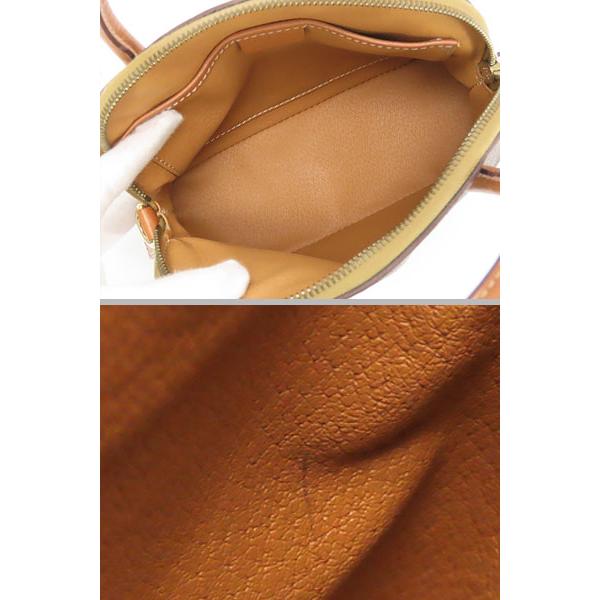 美品 セリーヌ CELINE ヴィンテージ マカダム 2WAY ミニ ハンドバッグ ショルダーバッグ ポシェット ブラウン_7