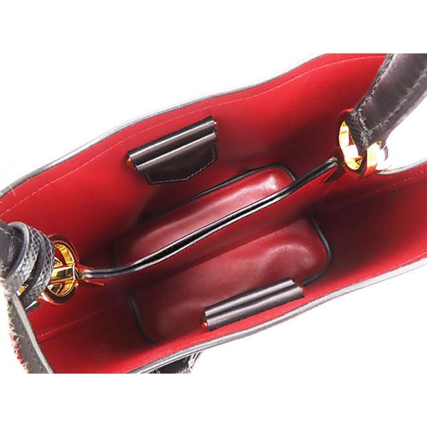 PRADA（プラダ） 外超美品 パニエ サフィアーノレザー ミディアム 2WAY