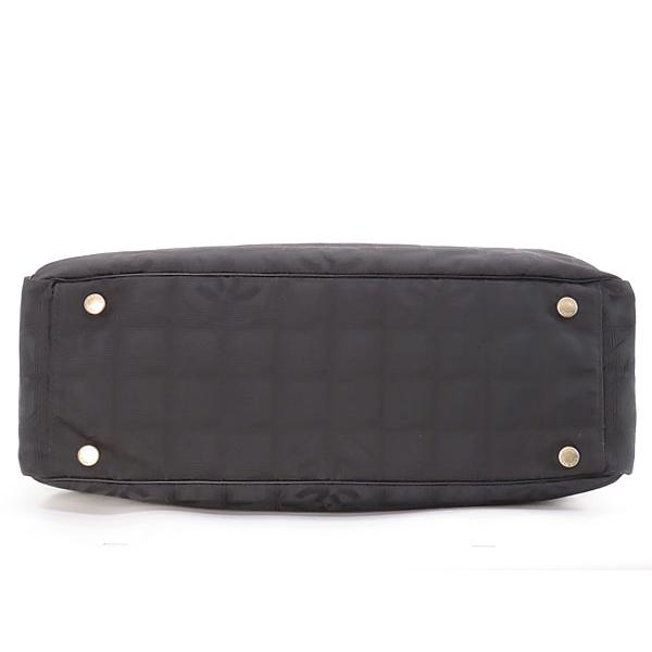 ほぼ新品 シャネル CHANEL ニュートラベルライン トートGM トートバッグ ショルダーバッグ ブラック ナイロン A15825の画像