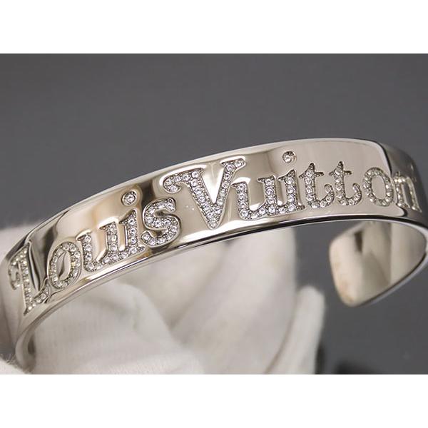 LOUIS VUITTON（ルイ・ヴィトン） 新品同様 ブラスレ スクエアード LV 
