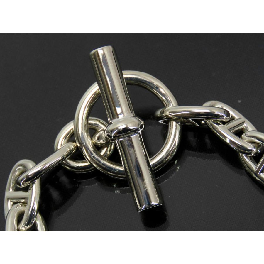 新品仕上げ エルメス HERMES ヴィンテージ シェーヌダンクル PM ブレスレット 18コマ 18LINK シルバー シルバー925 AG925 H101993B HERMES（エルメス） 新品仕上げ ヴィンテージ シェーヌダンクル PM