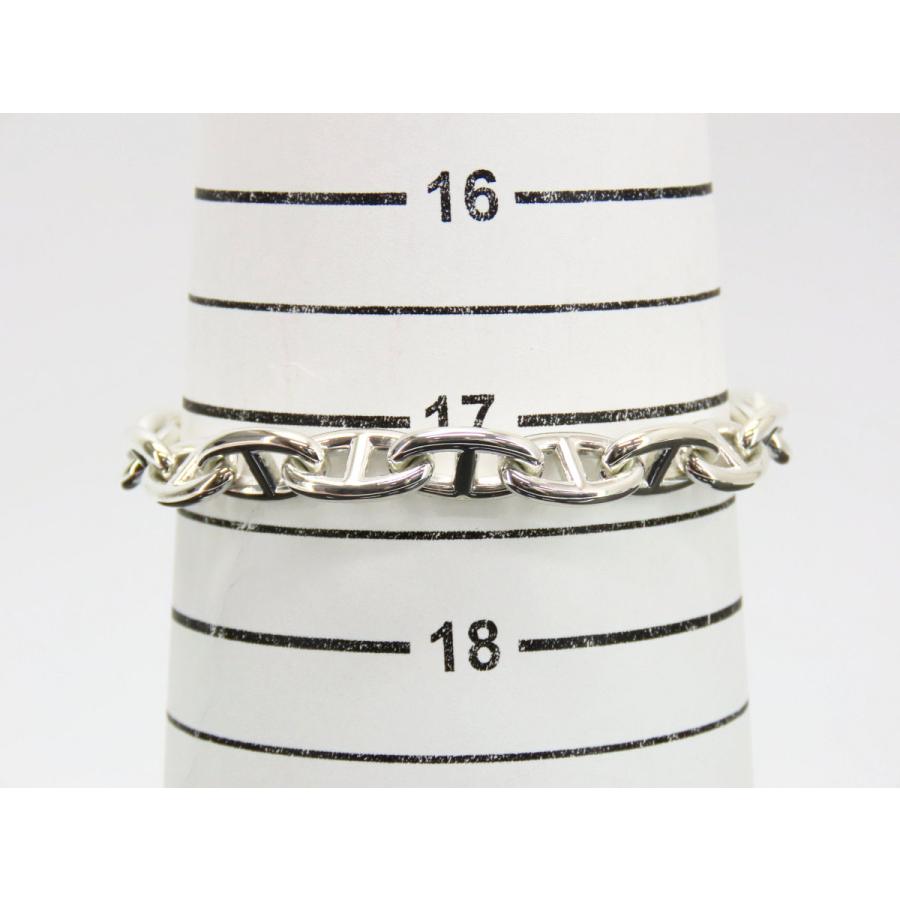 新品仕上げ エルメス HERMES ヴィンテージ シェーヌダンクル PM ブレスレット 18コマ 18LINK シルバー シルバー925 AG925 H101993B HERMES（エルメス） 新品仕上げ ヴィンテージ シェーヌダンクル PM
