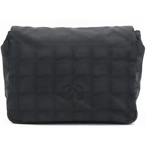 超美品 シャネル CHANEL ニュートラベルライン ベルトバッグ ボディバッグ バムバッグ ウエストバッグ ウエストポーチ ブラック ナイロン A29346の画像