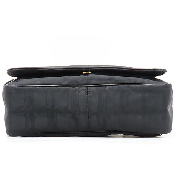 超美品 シャネル CHANEL ニュートラベルライン ベルトバッグ ボディバッグ バムバッグ ウエストバッグ ウエストポーチ ブラック ナイロン A29346の画像