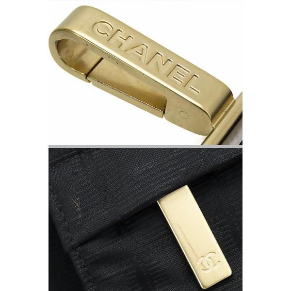 超美品 シャネル CHANEL ニュートラベルライン ベルトバッグ ボディバッグ バムバッグ ウエストバッグ ウエストポーチ ブラック ナイロン A29346の画像